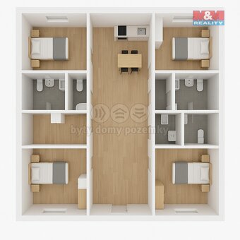 Prodej atypického bytu, 70 m², Beroun, ul. Košťálkova - 2