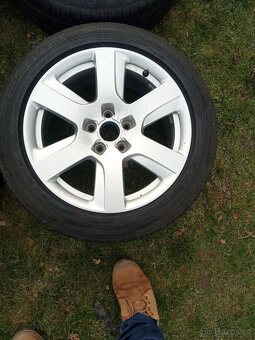 ALU SADA AUDI 17" 5X112 LETNI PNEU - 2