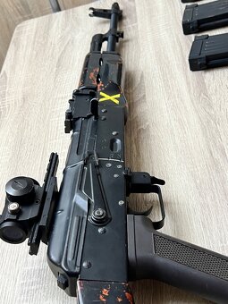Airsoft - výbava,AKM,G36-C,Vesta taktická a další - 2