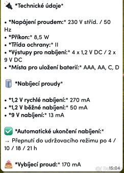 Nabíječka na baterky - 2