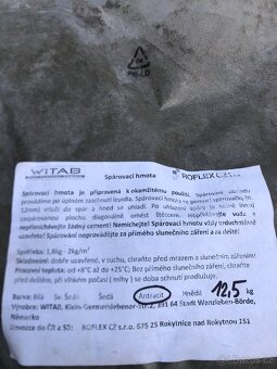 Spárovací hmota Antracit - 2