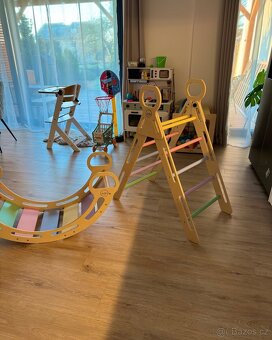 Montessori houpačka 5v1 nové Nerozbalené - 2