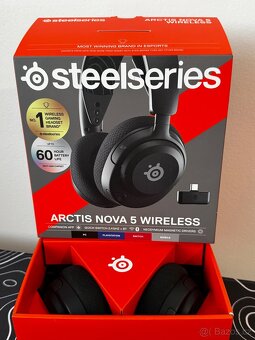 Bezdrátová Sluchátka SteelSeries Arctis Nova 5 - 2