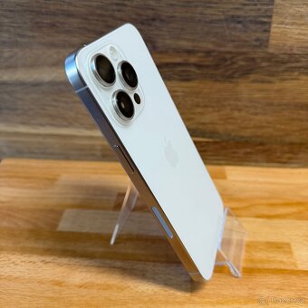 IPhone 15 Pro Max 256GB, bílý Titan, eSIM (rok záruka) - 2