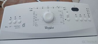 Vrchem plněná pračka - 2