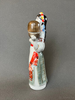 Figurální porcelánová karafa 0.7l, Polonne USSR - 2