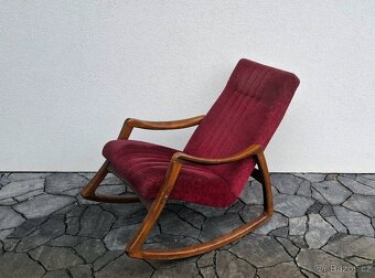 Retro designové houpací křeslo TON - 2