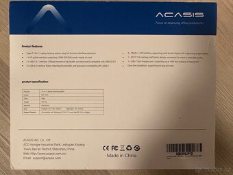 USB-C 15in1 docking station Acasis DS-7A15 - 2