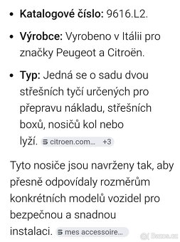 Střešní nosiče pro Peugeot 206 - 2