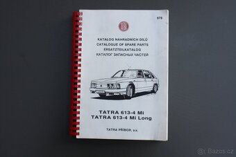 Tatra 613-4 Mi KAT - dílenská příručka - 2