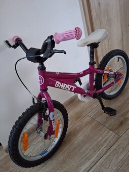 Prodám dětské kolo Ghost Powerkid 16″ - 2