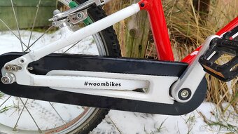 Dětské kolo WOOM 3 červené - 2