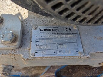 Vibrační deska WEBER CF2 (87 kg) - 2