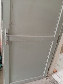 Plechové dveře 90 leve - 2