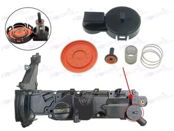 PCV ventil motory Ford 1.6 TDCi a 1.6 HDi - 2
