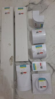 Haco hranaté díly k větráku 100mm + větrák - 2