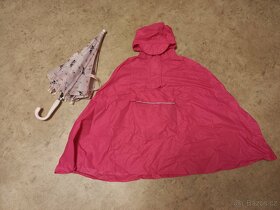 Pláštěnka + deštník věk 4-6 let - 2