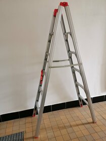 Profi alu skládací štafle žebřík 1,85m - 2