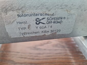 Nissan Patrol y60 160 260 nerezový rám pařezák - 2