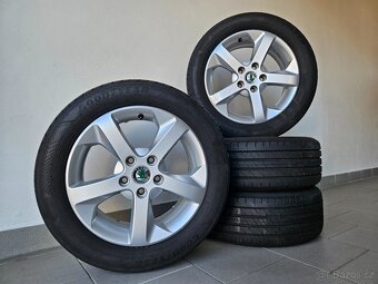 Orig. Skoda 5x112 Letní 205/50/16 - 2
