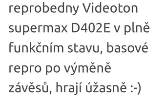 Repro Videoton D402E - 2
