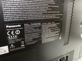 Televize Panasonic TX-P42ST50E - 2