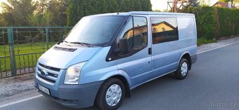 FORD TRANSIT 2,2TDCi63kw,rv11/2006,6MÍST,ČR,1.MAJITEL,KLIMA - 2