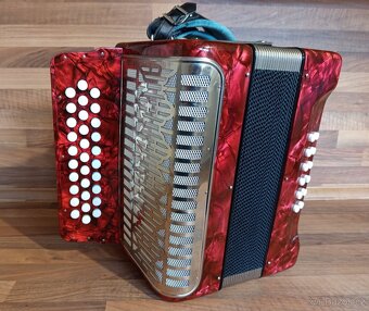 Heligonka (harmonika,akordeon) Weltmeister G-C-F - 2