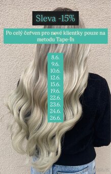 Prodloužení vlasů - 2