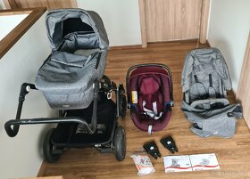 Trojkombinace Britax Go Big 2 premium line grey melange - 2