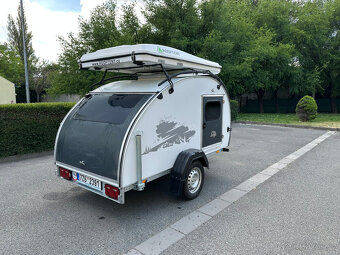 Prodám nový teardrop karavan BOMI vyráběný v Čr - 2