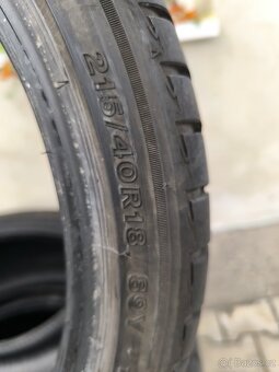 Pneumatiky 215/40/R18 - 2