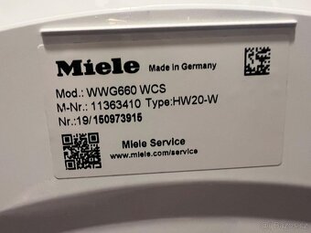 Pračka Miele WWG660 WCS - 2