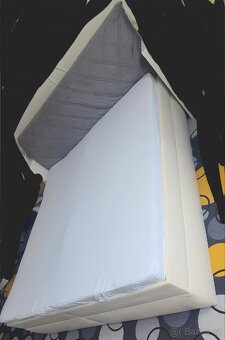 Manželská postel 2x2m s úložným prostorem - 2