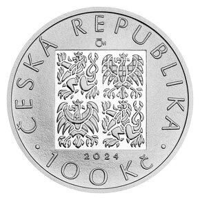 Pamětní stříbrná mince NSZ 100,-  ČNB 2024 PROOF - 2