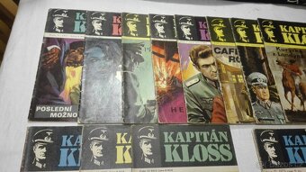 Kapitán Kloss - 14 dílů + č. 1-raritní - 2