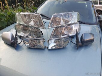 Škoda Octavia 2 přední lampy , zrcátka - 2