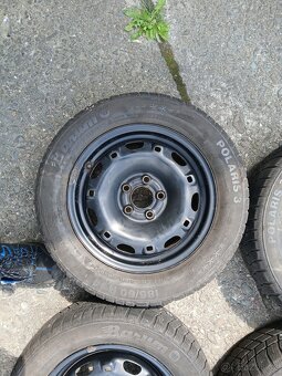 5x100 zimni sada 5Jx14, 185/60 R14, vzorek 6mm - 2