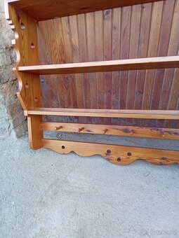 Velká dřevěná police - 2