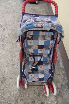 Dětský kočárek a taška na panenku - 2