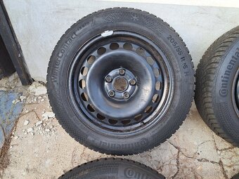 16'' disky 5x112 se zímními pneu 205/55 Continental TS870 - 2