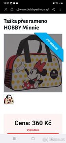 Nové tašky- minie, ledové království, kytky - 2