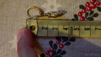 Krásné náušnice s perlou - 2