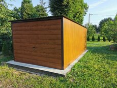 garáž 3x5m pozinkovaný RAL - 2
