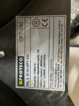 Odsavač prachu PROTECO OPT-550 - 2