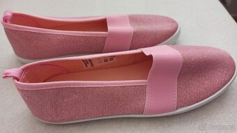 Dámské plátěné boty -vel. 39 -nové - 2