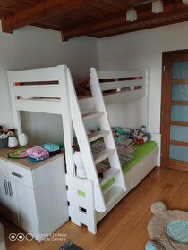 Patrová postel z masivu 90/120/200vm - 2