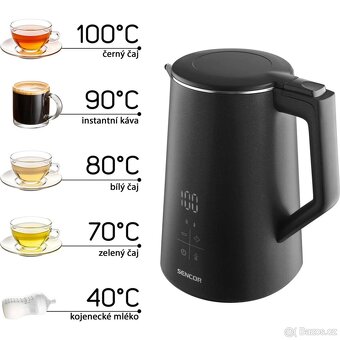 Rychlovarná konvice Sencor SWK 0600BK černá - 2