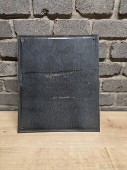 Stará smalt cedule - 2