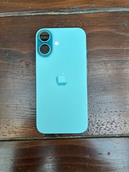 Iphone 16 128 gb modrozelený - 2